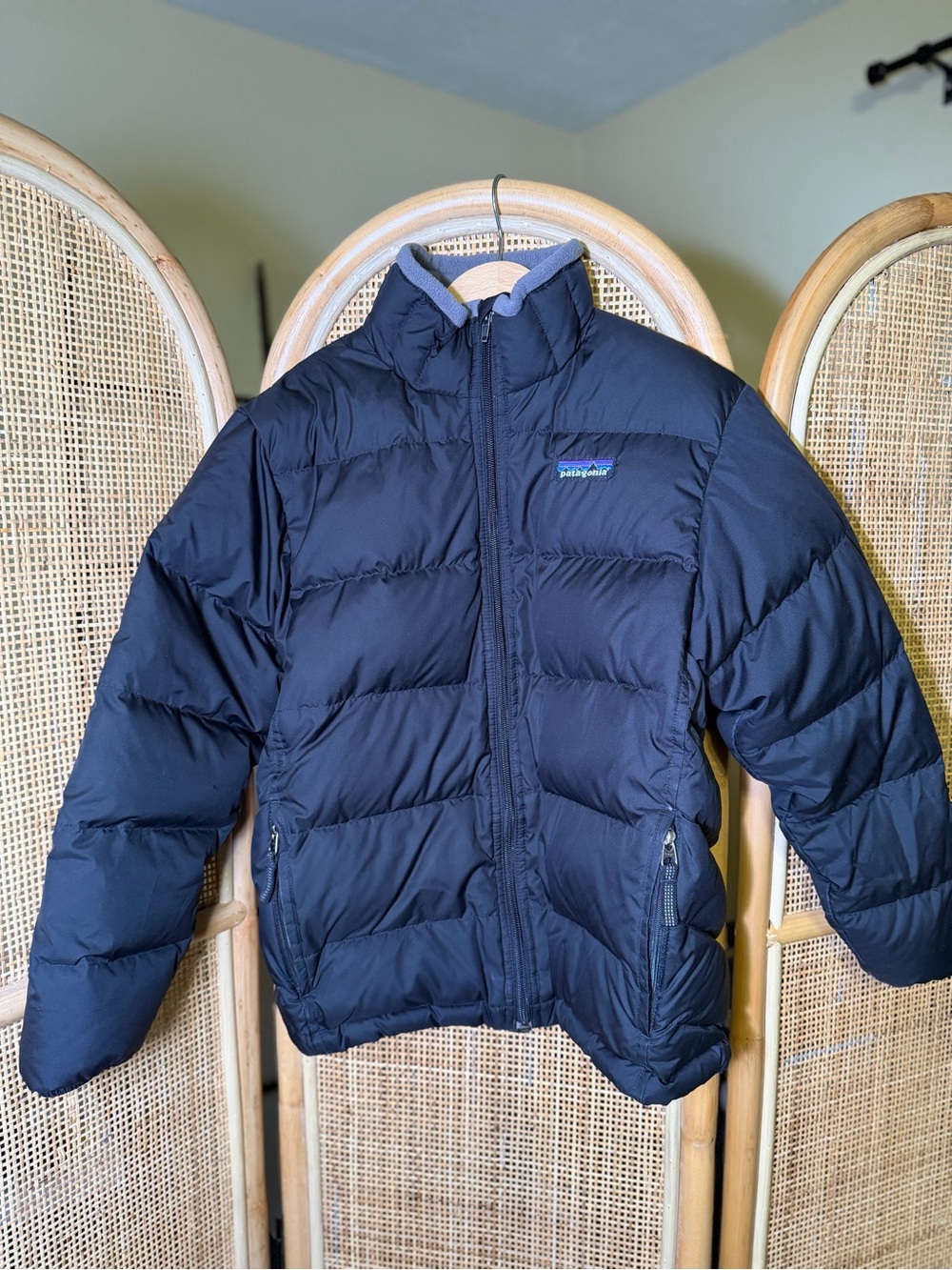 Patagonia Kids' Black Down Puffer Jacket
